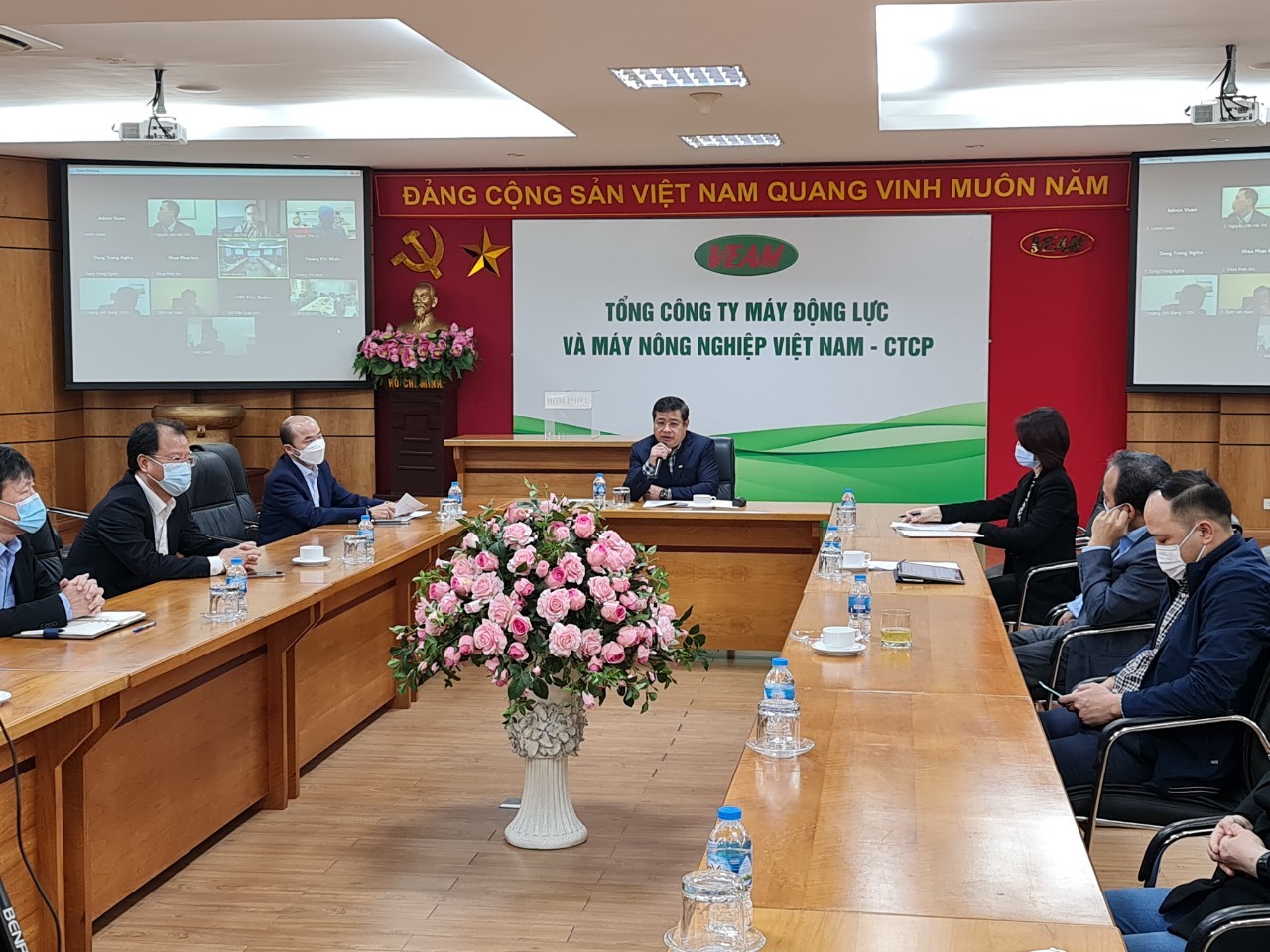 VEAM tổ chức Hội nghị triển khai thực hiện công tác Quy hoạch nhân sự các chức danh quản lý giai đoạn 2021-2026 và 2026-2031